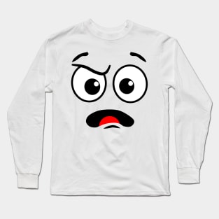 Surprised face Long Sleeve T-Shirt